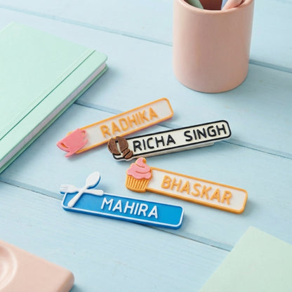 NAME TAG BADGE | Cupcake