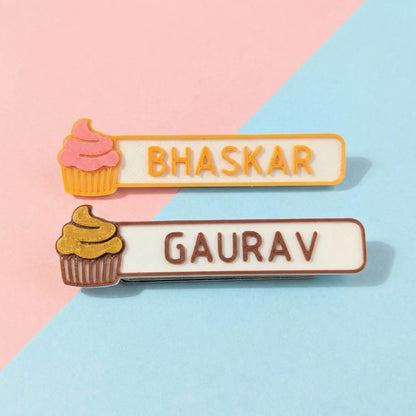 NAME TAG BADGE | Cupcake