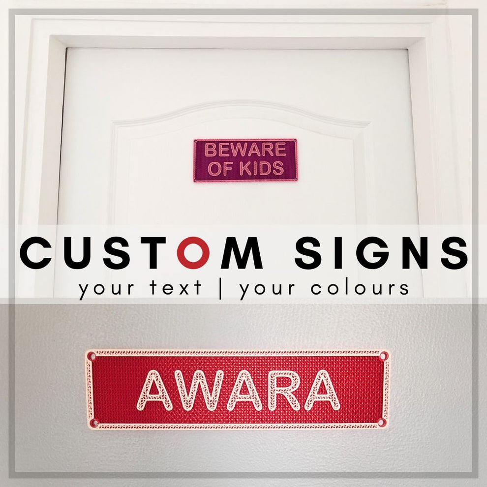 Custom Signage write anything – FormSolid