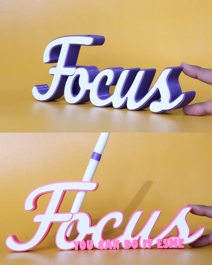 Decor | Text | Motivational | Focus