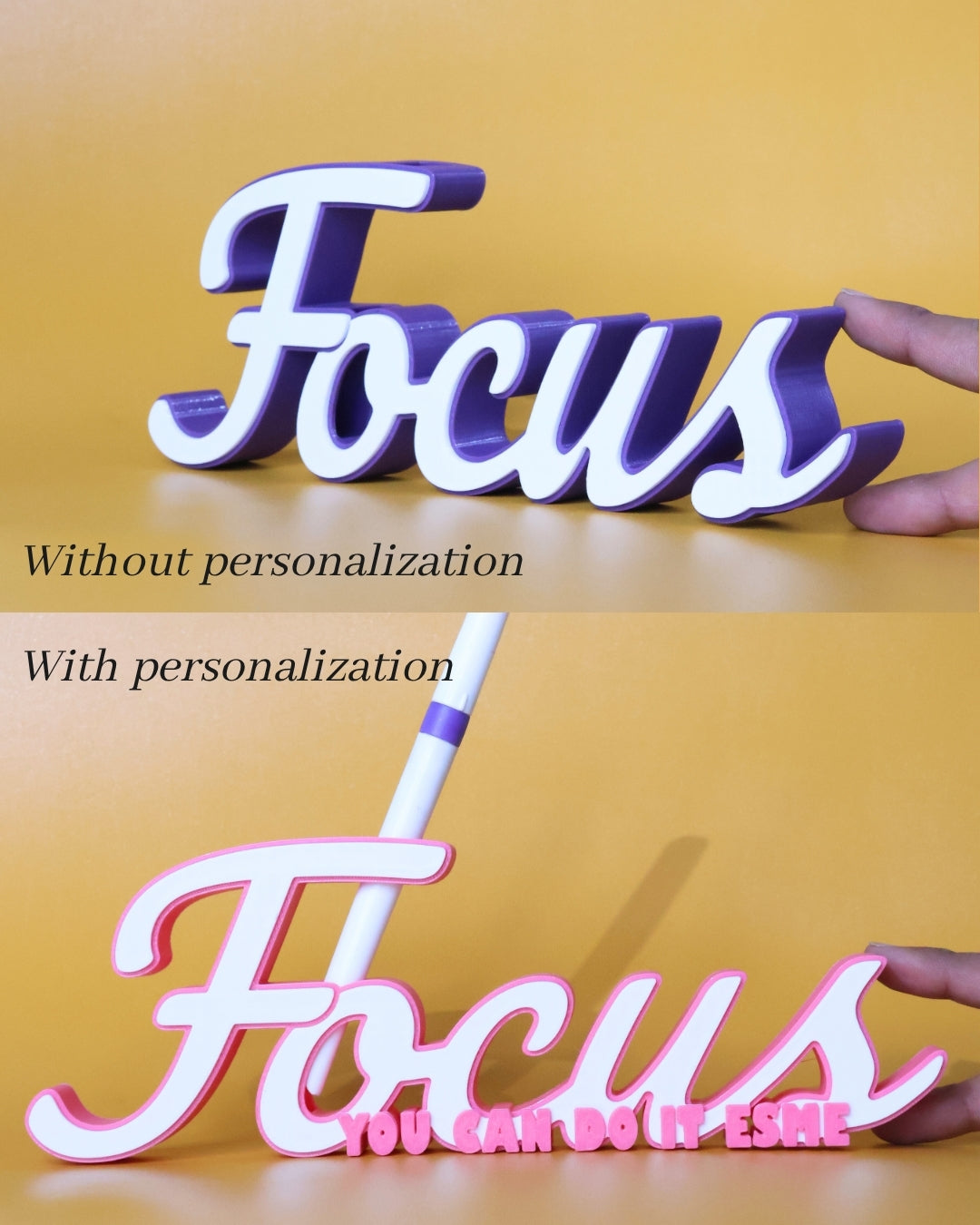 Decor | Text | Motivational | Focus