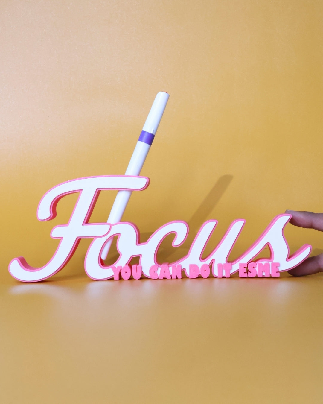 Decor | Text | Motivational | Focus