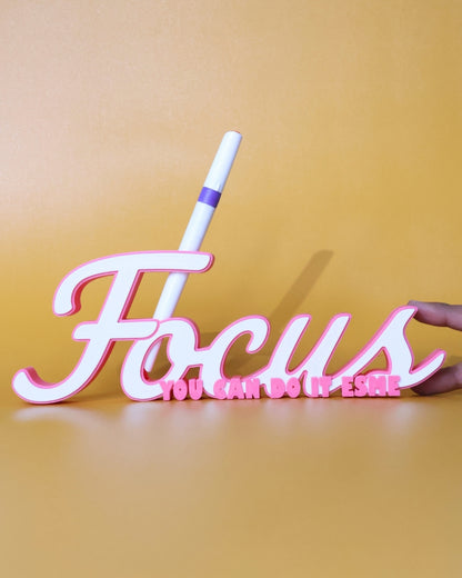 Decor | Text | Motivational | Focus