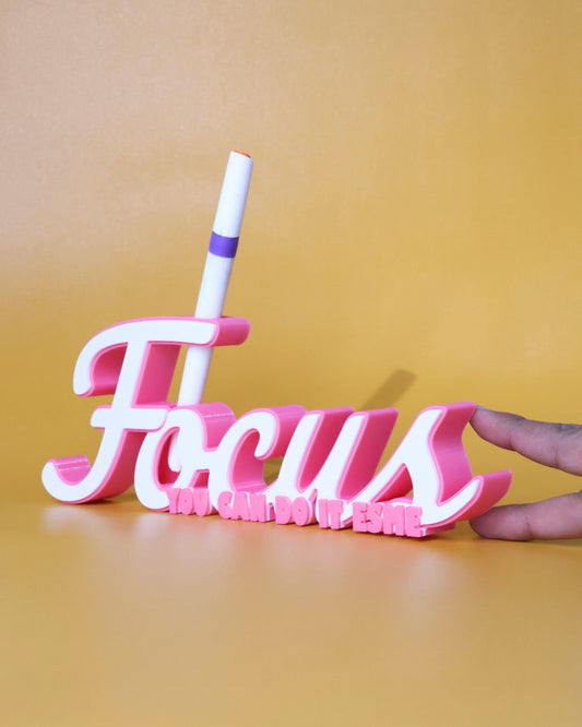 Decor | Text | Motivational | Focus