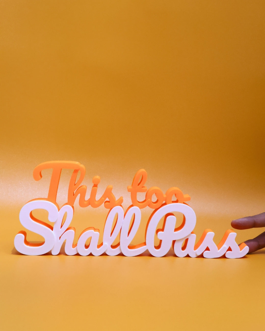 Decor | Text | Motivational | This Too