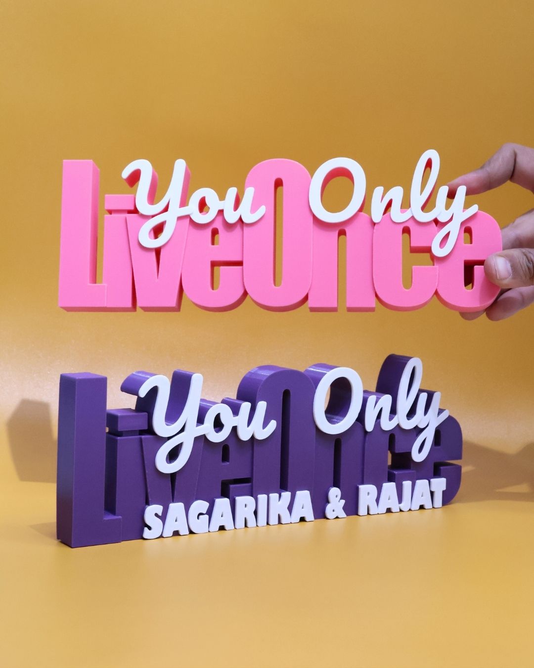 Decor | Text | Motivational | YOLO