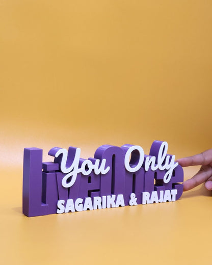 Decor | Text | Motivational | YOLO