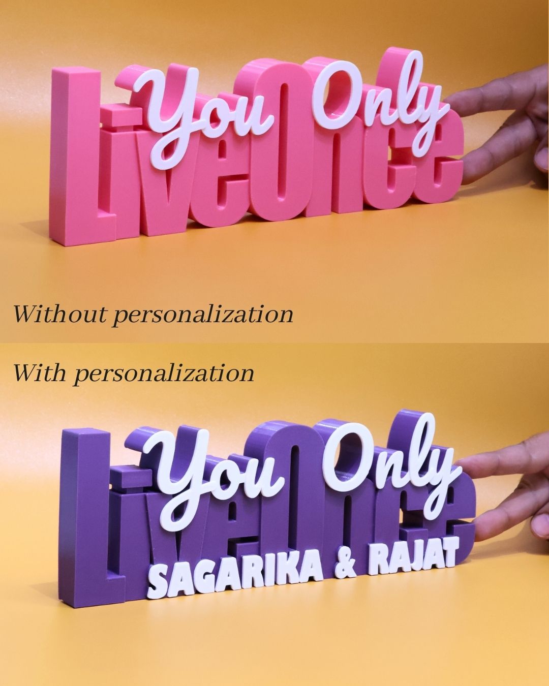 Decor | Text | Motivational | YOLO