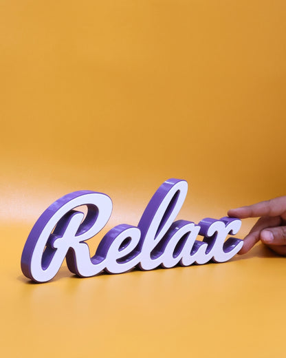 Decor | Text | Motivational | Relax