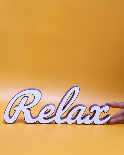 Decor | Text | Motivational | Relax