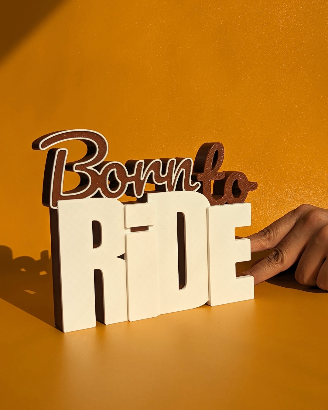 Decor | Text | Born to Ride