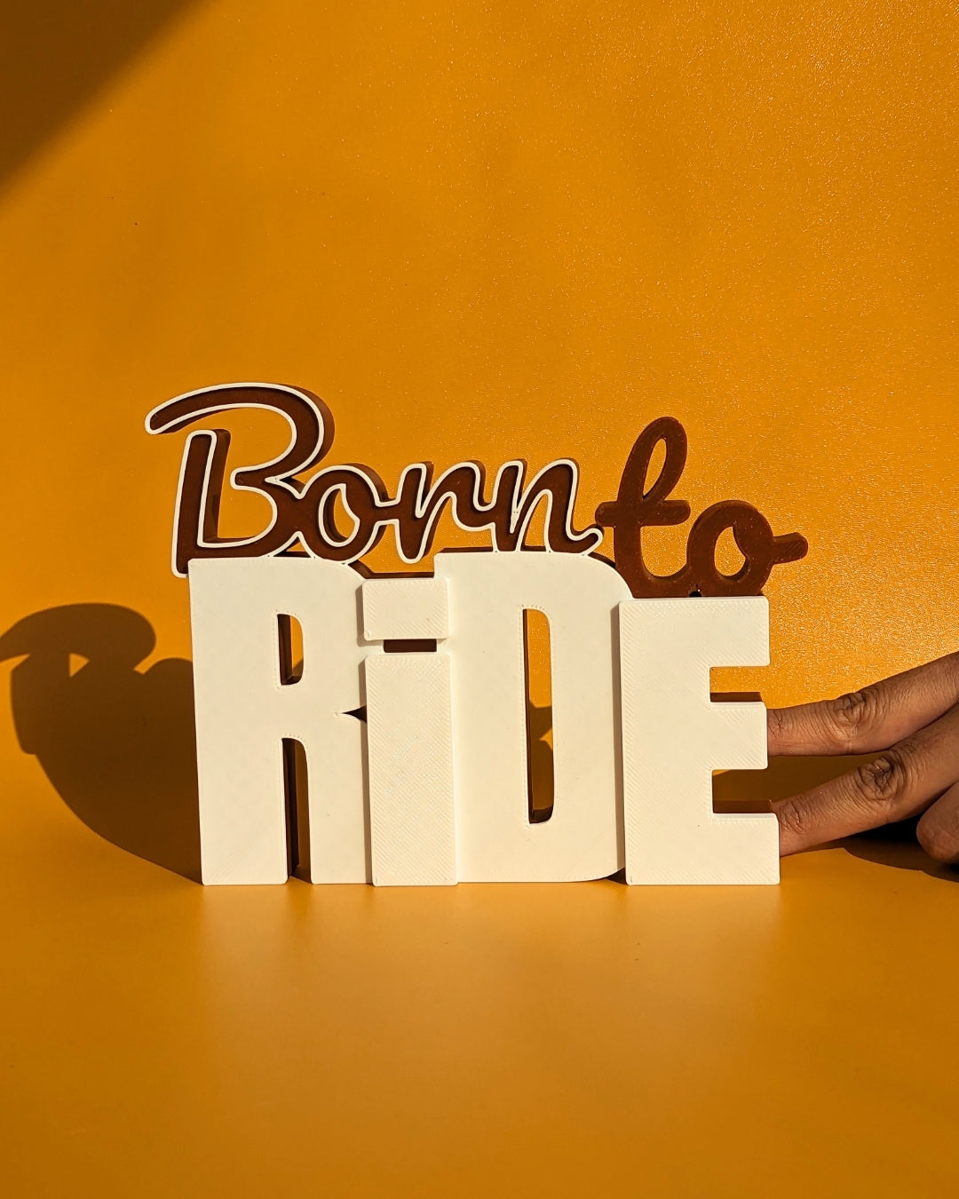 Decor | Text | Born to Ride