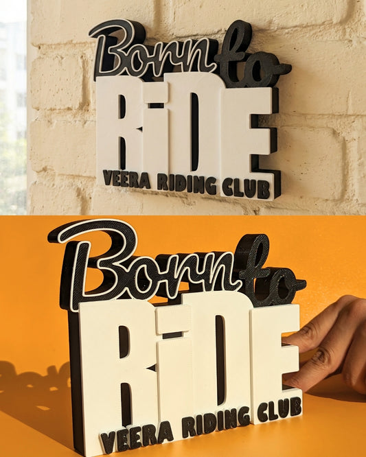 Decor | Text | Born to Ride