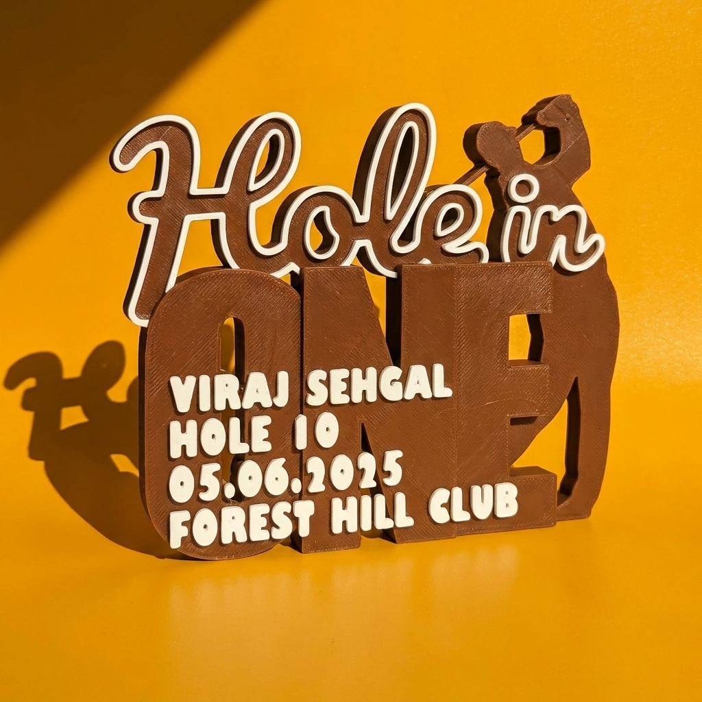 Decor | Text | Hole in One