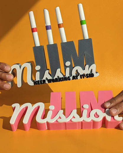 Decor | Text | Aspirant | Mission IIM