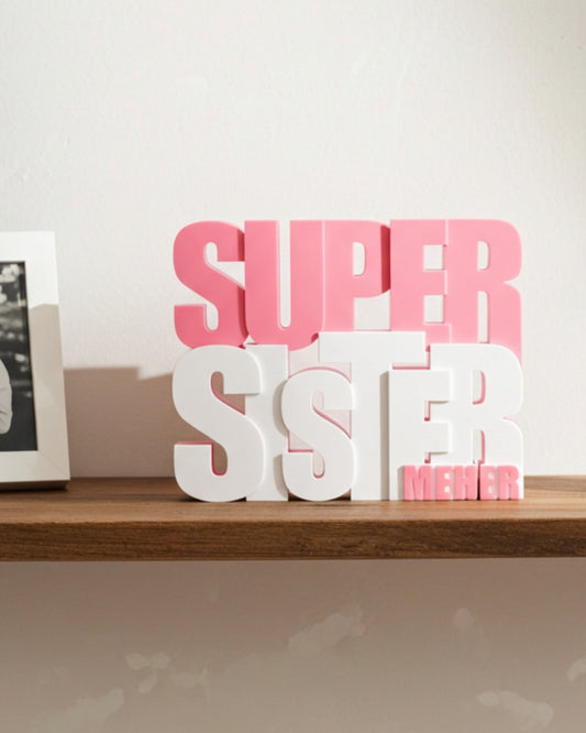 Decor | Text | SuperSISTER