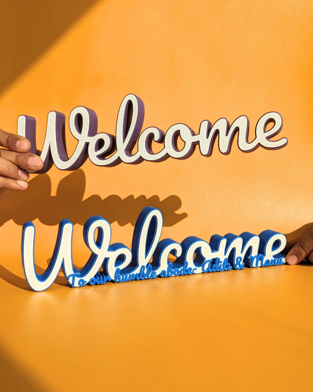 Decor | Text | Welcome