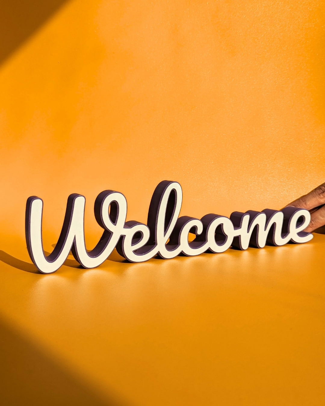 Decor | Text | Welcome