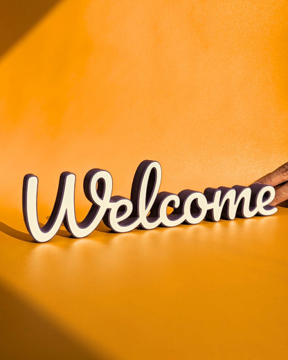 Decor | Text | Welcome