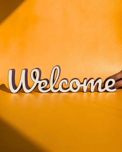 Decor | Text | Welcome