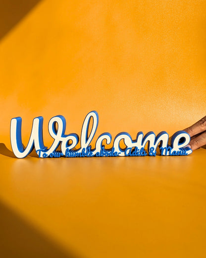 Decor | Text | Welcome