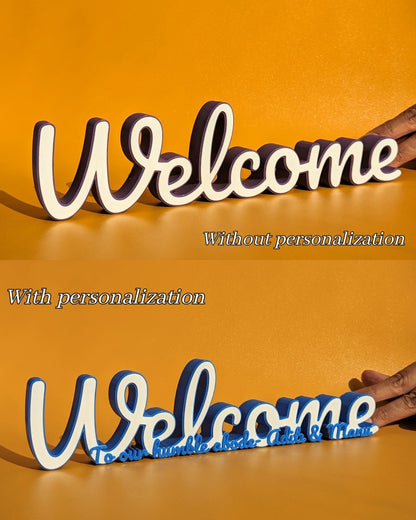 Decor | Text | Welcome