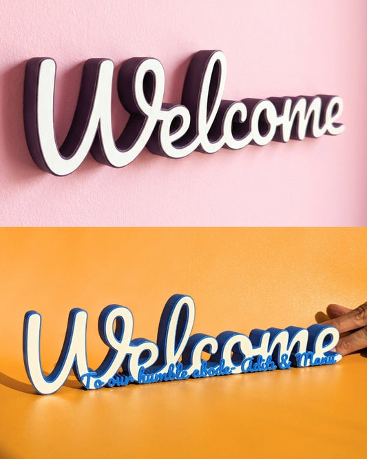 Decor | Text | Welcome