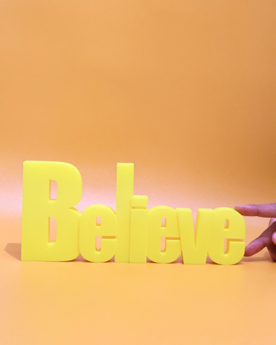 Decor | Text | Motivational | Believe