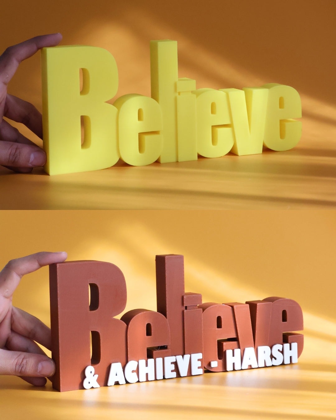 Decor | Text | Motivational | Believe