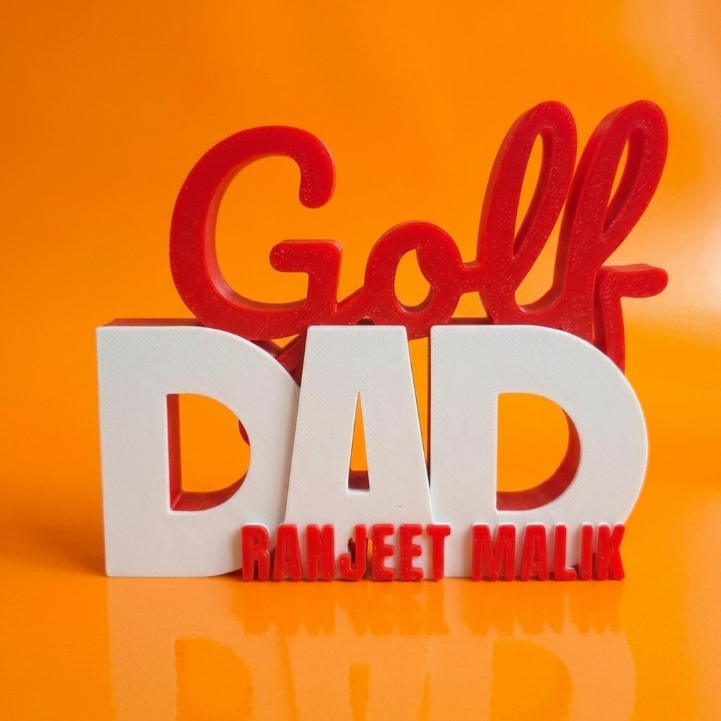 Decor | Text | Golf Dad