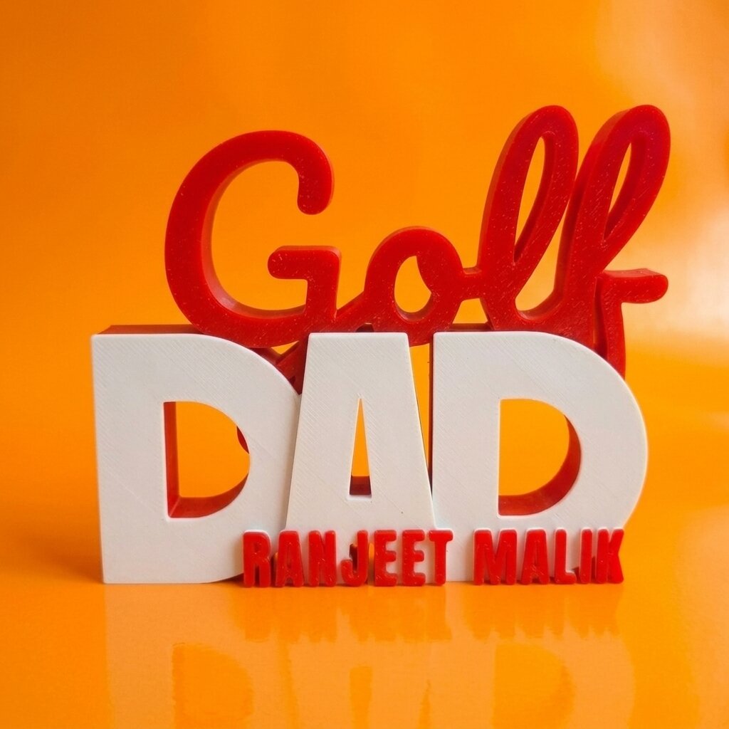 Decor | Text | Golf Dad