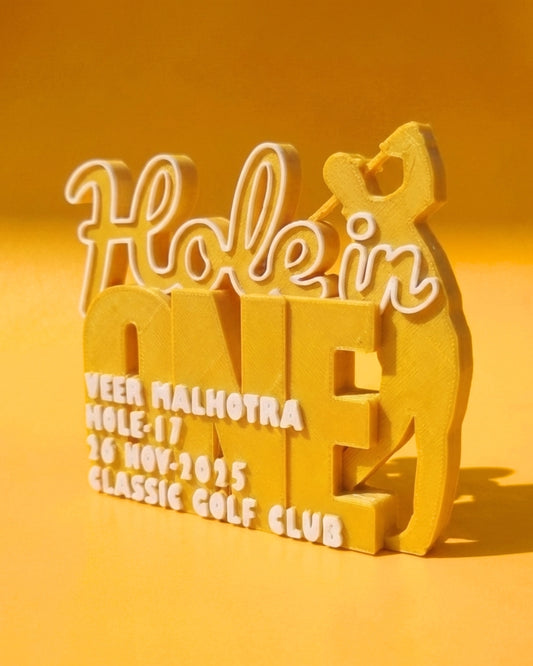 Decor | Text | Hole in One