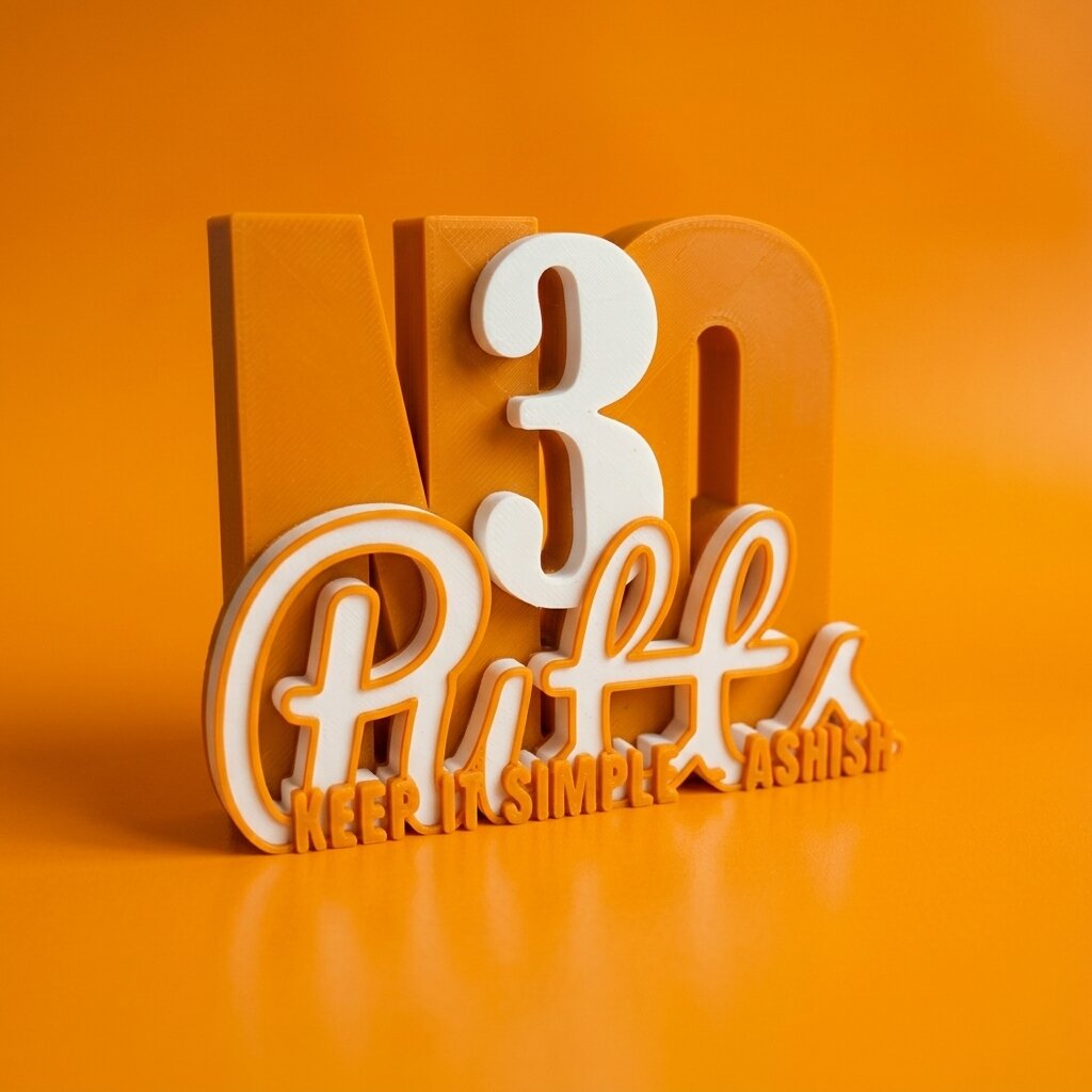 Decor | Text | No 3 Putts