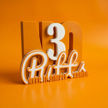 Decor | Text | No 3 Putts
