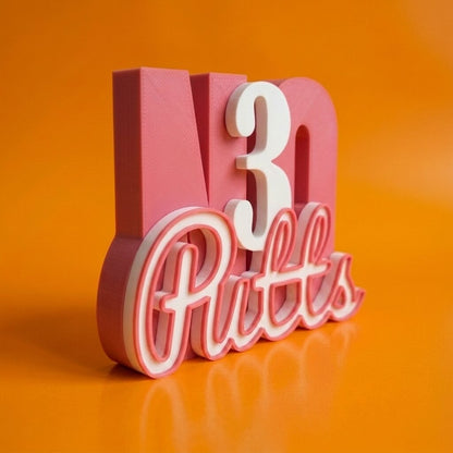 Decor | Text | No 3 Putts