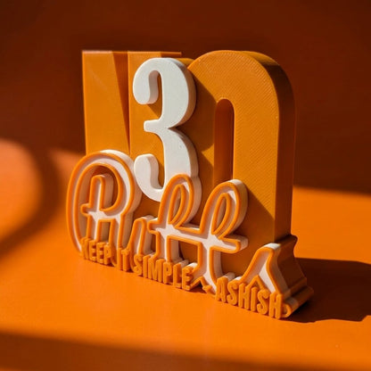 Decor | Text | No 3 Putts