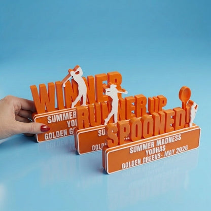 Golf | Trophy | Individual or Set