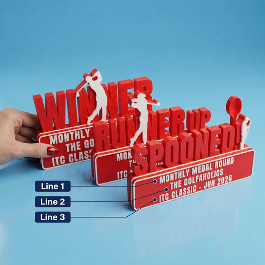 Golf | Trophy | Individual or Set