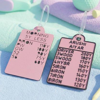 Golf | Yardage Tag