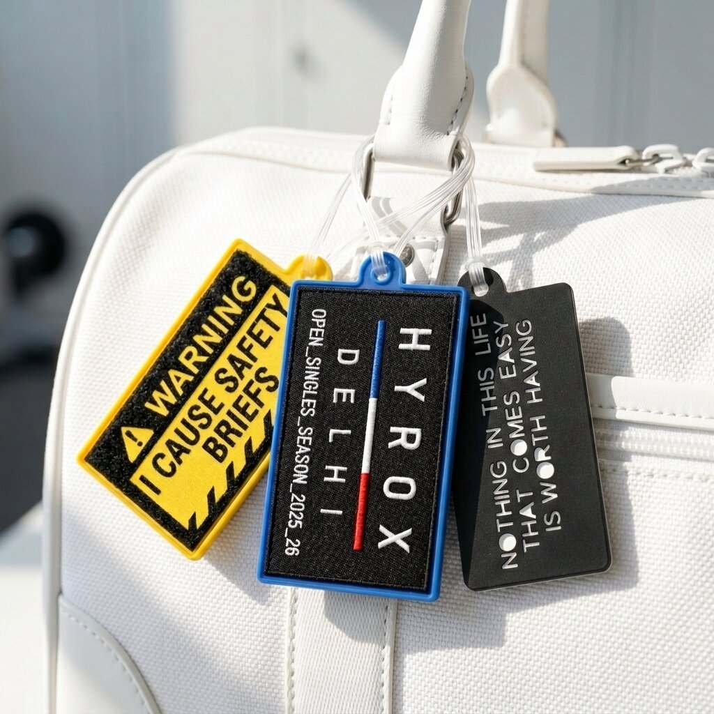 Bag Tag | For your velcro patch