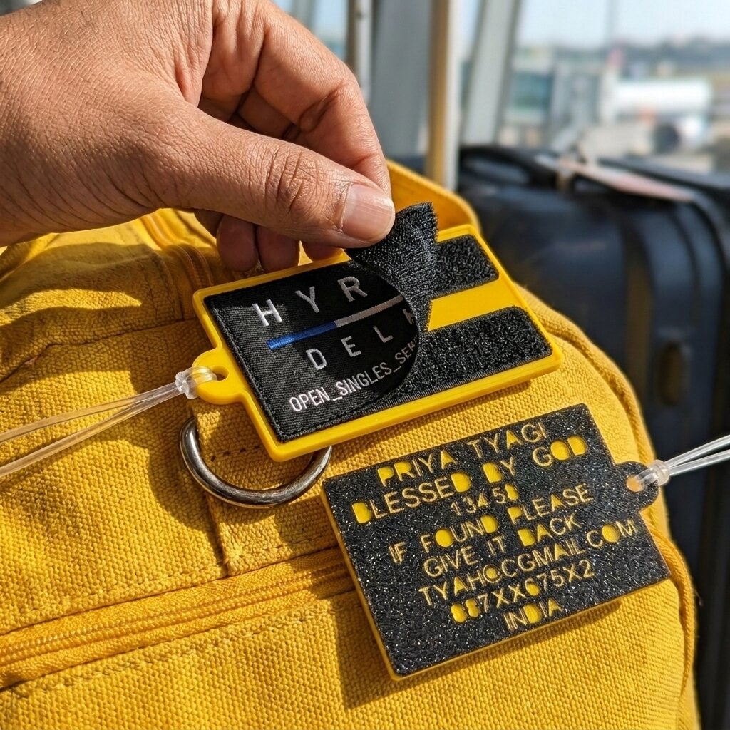 Bag Tag | For your velcro patch