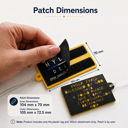 Velcro Patch | Bag Tag