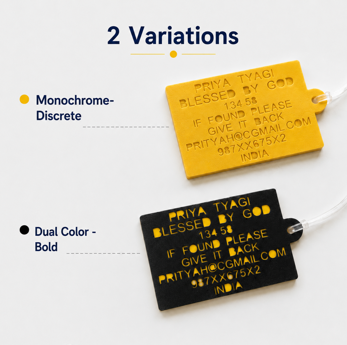 Velcro Patch | Bag Tag