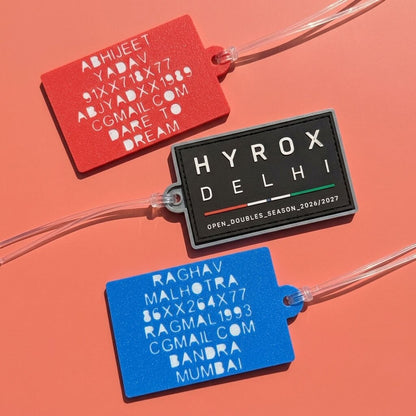 Bag Tag | For your velcro patch | Compact | 7 lines