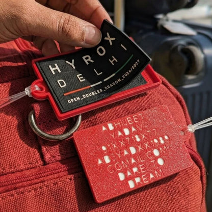 Bag Tag | For your velcro patch | Compact | 7 lines
