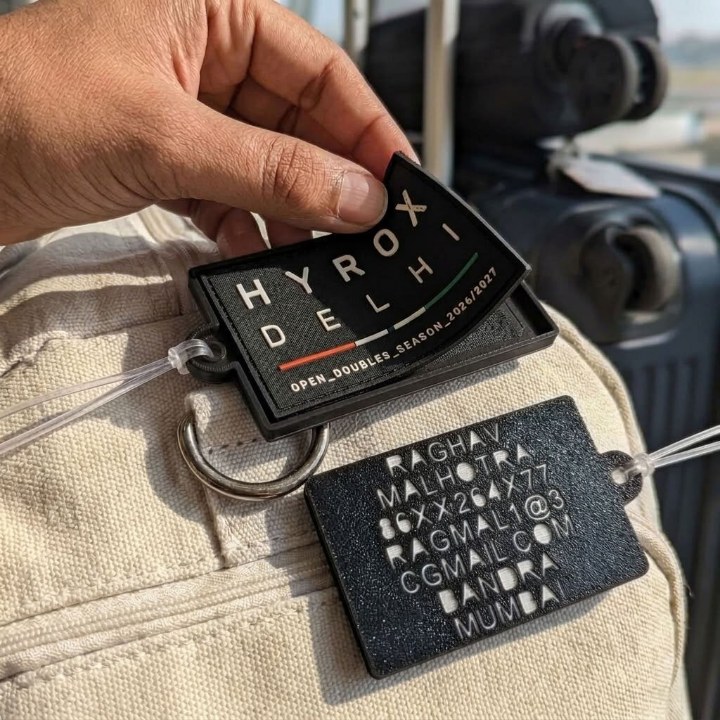 Bag Tag | For your velcro patch | Compact | 7 lines