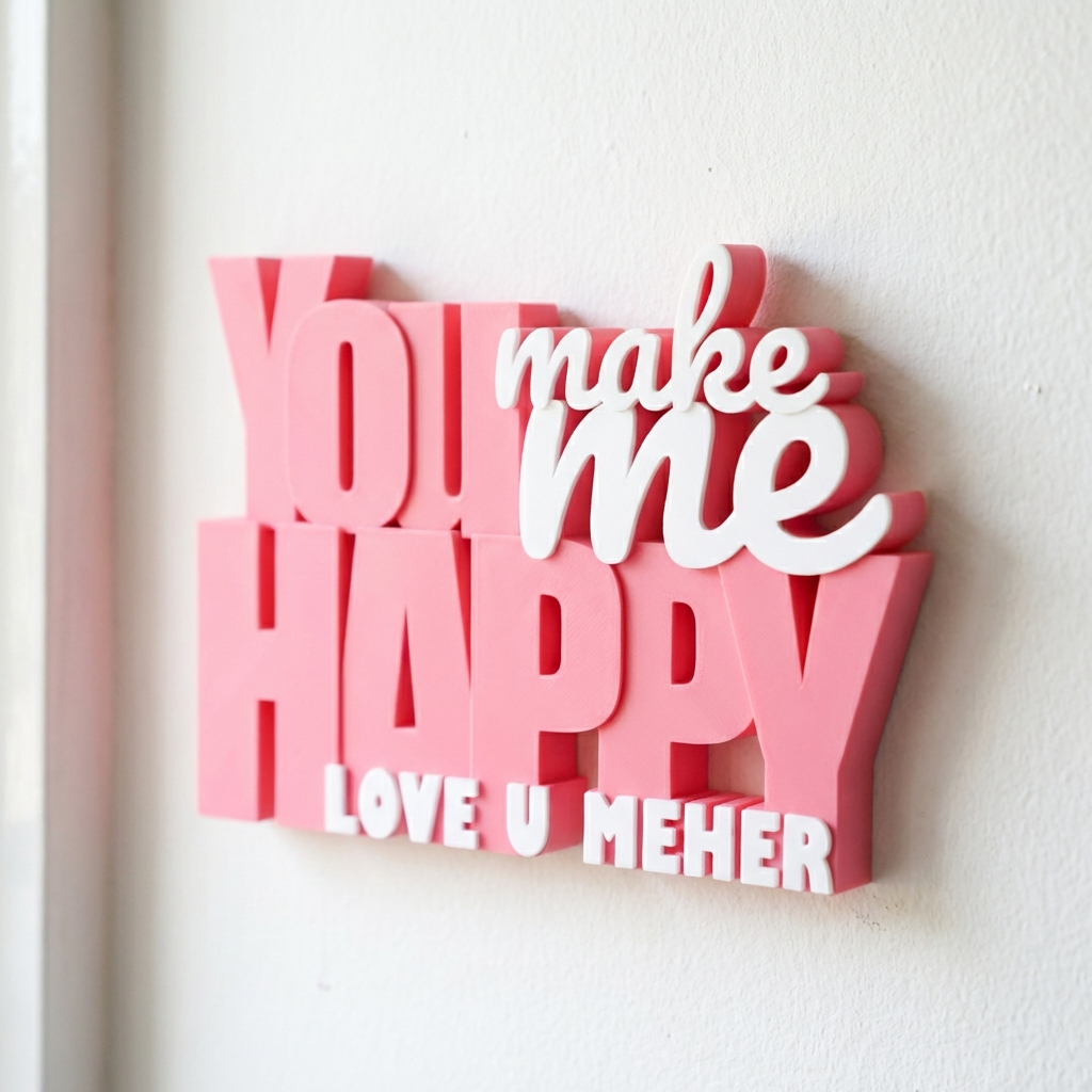 Decor | Text | Happy