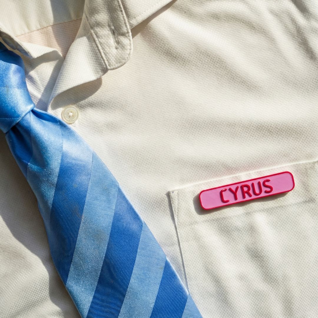 Bulk- Name Tag Badge | 1 line