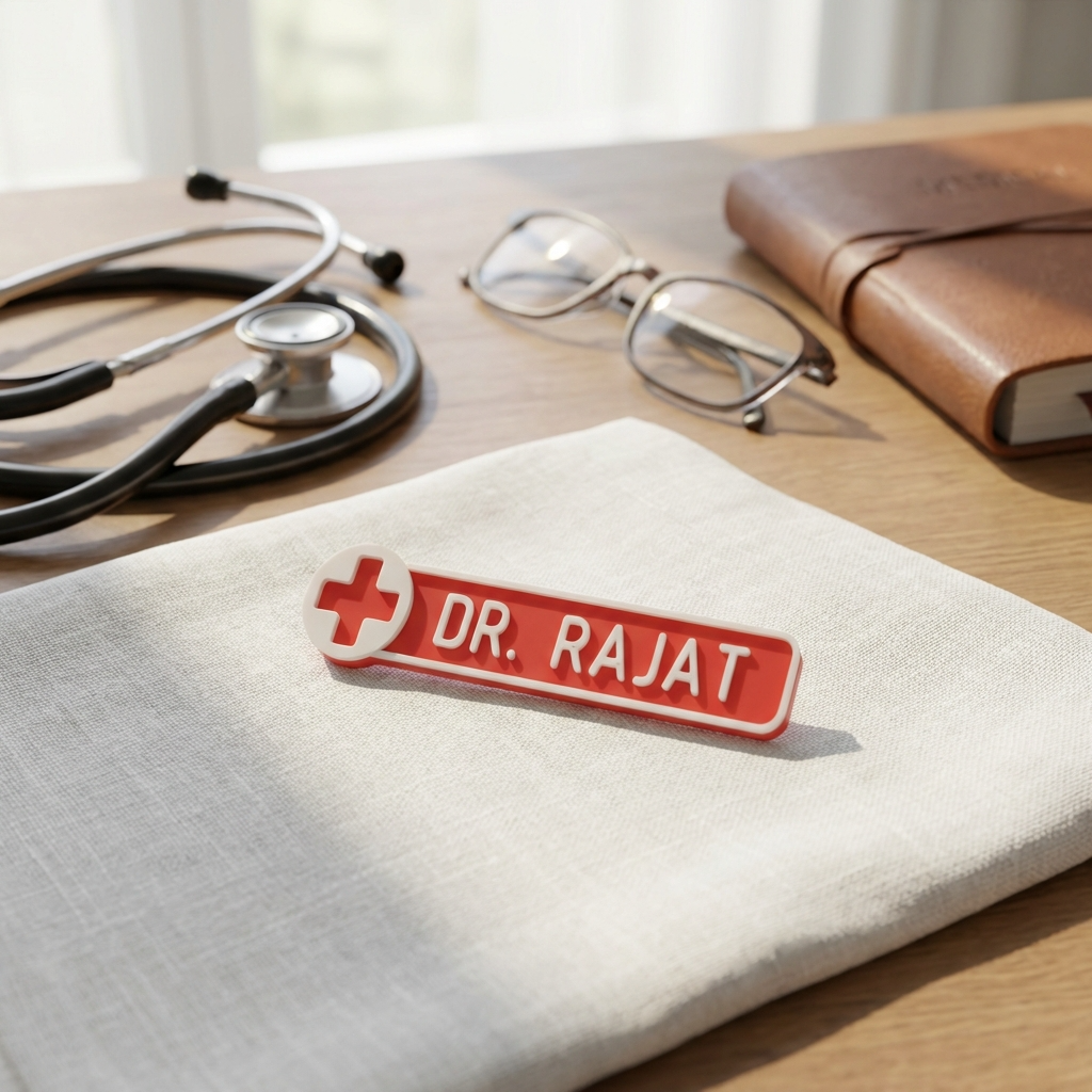 NAME TAG BADGE | Clinic | Doctor