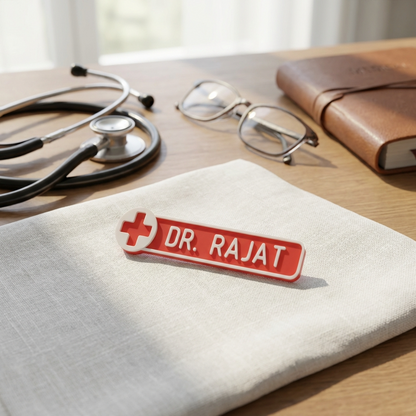 NAME TAG BADGE | Clinic | Doctor